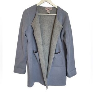Anthropologie Oliver by Escio Wool Blend Blue Cardigan